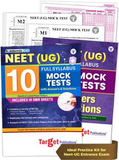 10 NEET 2025 Mock Test Papers With Answer And Solutions Book | Full Syllabus Prescribed By NMC | Include OMR Sheet For Practice