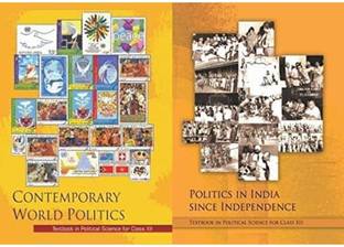 NCERT
 93
COMBO PACK FOR POLITICAL SCIENCE NCERT BOOK IN CLASS-XII (12th)( CONTEMPORARY WORLD POLITICS, POLITICS IN INDIA SINCE INDEPENDENCE) ,Set Of Two Books [Paperback] NCERT