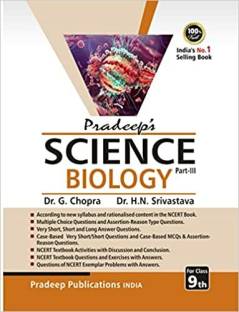 Pradeep's Science Biology Part - III For Class 9 - Examination 2022-23