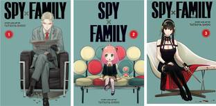 Bestselling Manga Spy X Family Vol 1,2,3 [paperback]