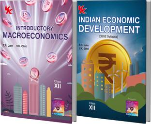 Introductory Macroeconomics And Indian Economic Development Class 12 (Set Of 2) | CBSE (NCERT Solved) | Examination 2025-26 | By TR Jain & VK Ohri