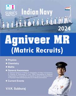 SURA`S Agniveer MR (Matric Recruits) Exam Books In English Medium - Latest Updated Edition 2024