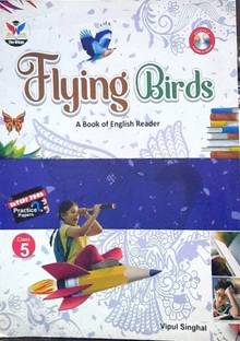 The Wings Flying Bird Book Of English Reader Class 5