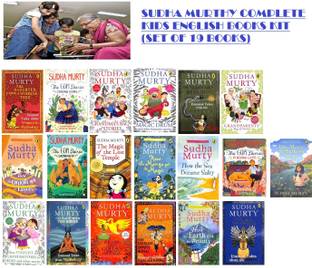 Sudha Murthy Kids English Book Bag (Set Of 19 Books)