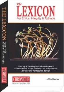 CHRONICLE "THE LEXICON FOR ETHICS,INTEGRITY & APTITUDE BY NIRAJ KUMAR "Best For CIVIL Services,universities And Other Examination (Best Book For IAS,IPS,IFS,UPSC,PSC,Civil Services,UGC-Net And All Indian Govt Exam) (Papar Back,THE LEXICON,English)