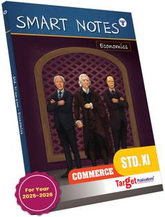 Std 11th Economics Book | Smart Notes | English Medium| FYJC Commerce Books | Maharashtra State Board | XI Eco Book Includes Smart Codes, Smart Recaps And QR Codes For Reference Content