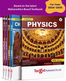 Std 11th Science Books | Std 11 Perfect PCM Books (Physics, Chemistry And Maths) Combo | FYJC Science Guide | Maharashtra State Board Notes | Based On Std 11th New Syllabus | Set Of 5 Books