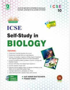 Evergreen ICSE Self-Study In BIOLOGY Class10 For 2025 Examination