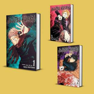 Combo Of 3 Books: Jujutsu Kaisen, Vol.1 & Vol. 2 & Vol.3 (Manga)