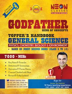 General Science (English) Physics, Chemistry, Biology, Environment Godfather Topper's Handbook By Neon Classes For All Exams