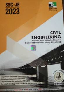 Ssc-Je 2023 Civil Engineering Previous Year Topic Wise Objective Detailed Solution | Ies Master