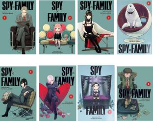 Spy X Family Combo Of 8 Books Vol 1-8 (English, Paperback, )