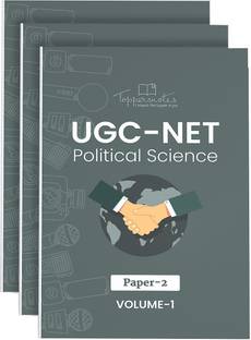 UGC-NET Paper2 Pol Science Study Material In English Exam Book -Set Of 3