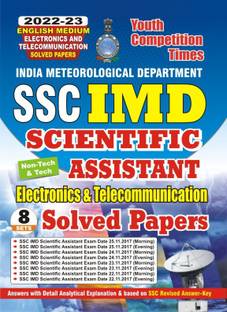 SSC IMD SCIENTIFIC ASSISTANT Electronics & Telecommunication Solved Papers