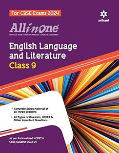 Arihant All In One English Language And Literatura Class 9 For Cbse Exam 2024