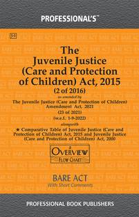Juvenile Justice (Care And Protection Of Children) Act, 2015 As Amended By Juvenile Justice (Care And Protection Of Children) Amendment Act, 2021