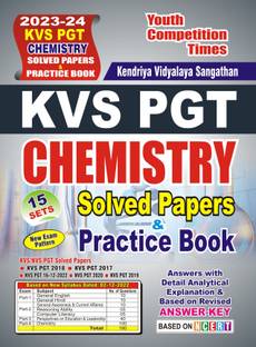 2023-24 KVS PGT Chemistry Solved Papers & Practice Book