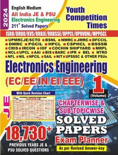 English Medium All India Je & Psu Electronic Engineering 211+ Solved Papers(Isro/drdo/kvs/rrbje/rrbsse/uppcl/uprvunl/mppgcl)