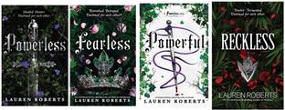 Powerless+Fearless+Powerful+Reckless ( Lauren Roberts) F- Assured Paperback Best Combo