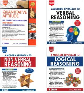 Modern Approach To Non Verbal Reasoning A Modern Approach To Verbal Reasoning A Modern Approach To Logical Reasoning Quantitative Aptitude For Competitive Examinations - Quantitative Aptitude R.S Agrawal, S.Chand, ( BUY FROM TRUEMAN BOOKS AND GET FREE INDIA GK )