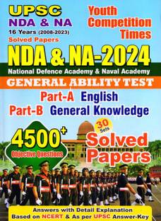 Upsc Nda & Na English & General Knowledge Solved Paper 2024