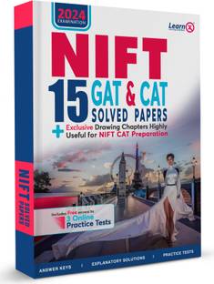 NIFT - GAT & CAT Solved Papers [Year-Wise] With 3 Online Practice Tests