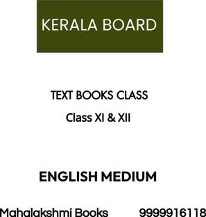 Kerala Board Text Books Class Xi And Xii Very Useful For Upsc Xerox English Medium