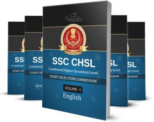 SSC CHSL Staff Selection Commission Combined Higher Secondary Level Exam Notes For Maths, English, General Studies & Reasoning Books In English Latest Edition