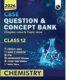 PW CBSE Question & Concept Bank (QCB) Class 12 Chemistry Chapter-Wise And Topic-Wise Solved Questions For 2026 Exams With 50% Competency Based Question