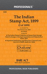 Indian Stamp Act, 1899 As Amended By Finance Act, 2023