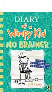 Dairy Of A Wimpy Kid No Brainer Book 18