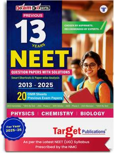 NEET Book 2026 Previous 13 Years Solved Papers With Solutions | Includes 20 OMR Sheets | Topicwise Analysis, Smart Key To Crack Questions | As Per Latest Syllabus