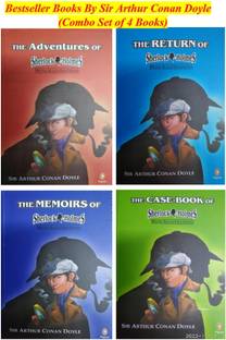 The Adventures Of Sherlock Homes, The Return Of Sherlock Holmes, The Memoires Of Sherlock Holmes & The Case-Book Of Sherlock Holmes With Illustrations (Combo Set Of 4 Bestseller Books)