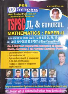 Tspsc Jl & Gurukul Mathematics Paper-Ii