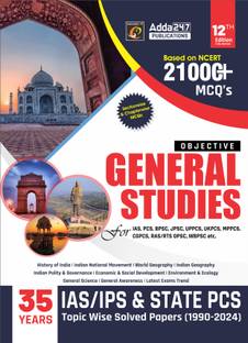 Objective General Studies 21000+ MCQs For UPSC & State PCS Exams (English Printed Edition) By Adda247
