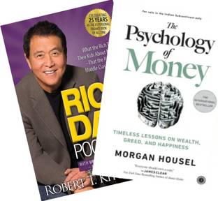 RICH DAD + THE PSYCHOLOGY OF MONEY Combo Reading Books
