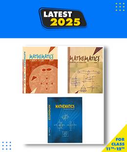 NCERT Textbook Math For Class 11th & 12th, Paperback Binding, English Medium, Combo Set