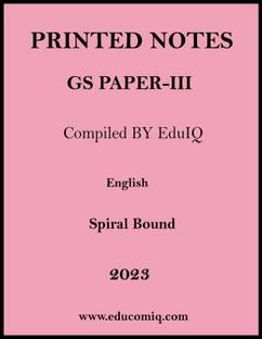 Vajiram General Studies Paper-3 Printed Notes For UPSC Prelims Cum Mains