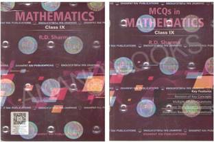 RD Sharma Mathematics Class- 9 (2025-26) Latest Edition With MCQ