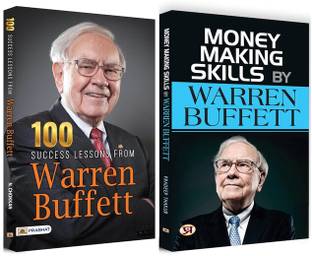 Warren Buffet's Stock Market Books | 100 Success Lessons + Money Making Skills (Set Of 2 Books) - English