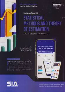 Statistical Methods And Theory Of Estimation (Statistics Paper-III) B.Sc/B.A II-Year- III-Sem As Per The (O.U) CBCS 2020-21 Syllabus Latest 2024 Edition