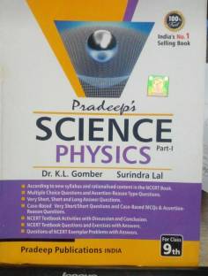 Pradeep's Science Physics Part - I For Class 9 - Examination 2022-23