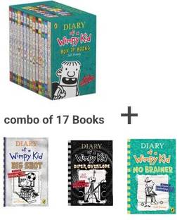 Wimpy kid set of 17 books