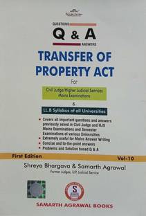 Questions & Answers Transfer Of Property Act