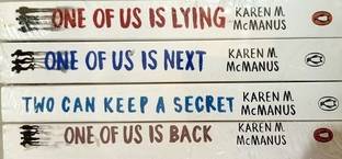 One Of Us Is Lying + One Of Us Is Next + Two Can Keep A Secret + One Of Us Is Back (Set Of 4 Books)