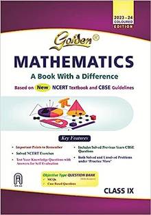 Golden Mathematics: Based On NEW NCERT For Class - 9 (For 2024 Final Exams, Includes Objective Type Question Bank)
