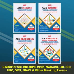 Reasoning/ Quantitative Aptitude/ English/ Banking & Static Awareness (4 Books) Topic-Wise Solved Papers For IBPS/ SBI/ RRB/ RBI Bank Clerk/ PO Prelim & Main Exams