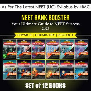 NEET Rank Booster Your Ultimate Guide To Success 2025 |Physics |Chemistry |Biology Chapter Wise MCQs Based On NCERT With Latest NMC (Set Of 12 Books)