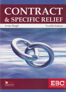 Law Of Contract & Specific Relief By Avtar Singh
