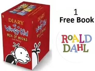 Diary Of A Wimpy Kid Box Set - Books 1-12 + 1 Book Free